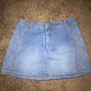 Cute denim skirt